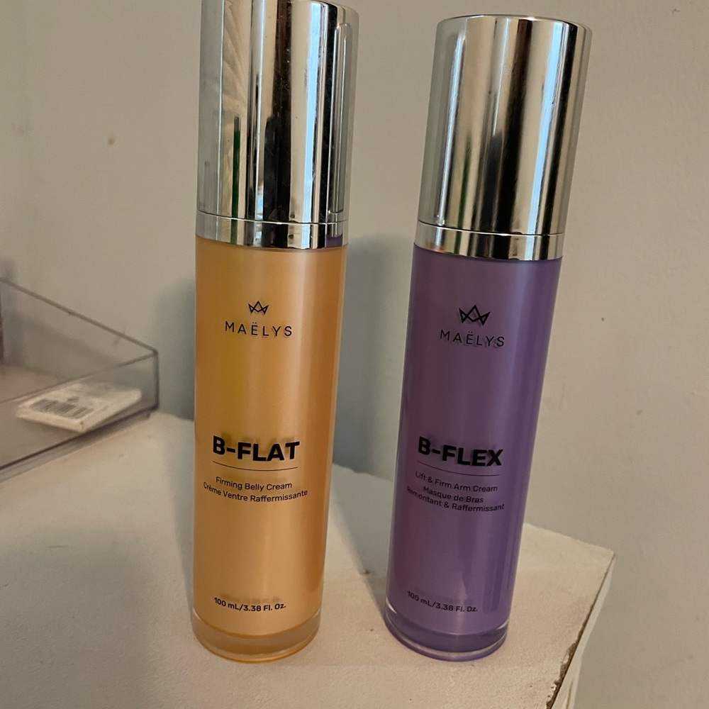 B-FLAT Firming Belly Cream and B-FLEX Lift & Firm Arm Cream Set